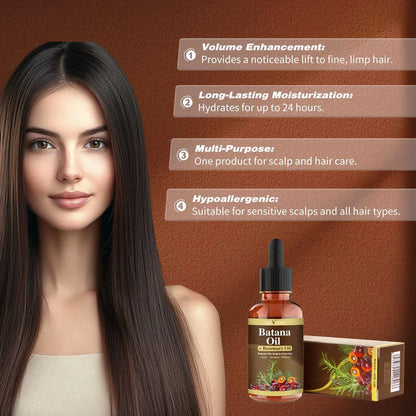 Batana Oil with Rosemary for Hair Growth Nourish Scalp Detox for Strong Healthy Hair Organic from Reduce Hair Loss Your Scalp